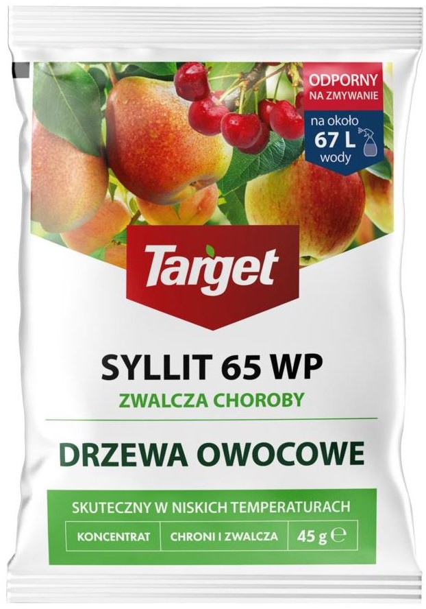 Zdjęcia - Pozostałe narzędzia ogrodnicze Target Preparat grzybobójczy Syllit 65WP ochrona drzew owocowych 45 g 