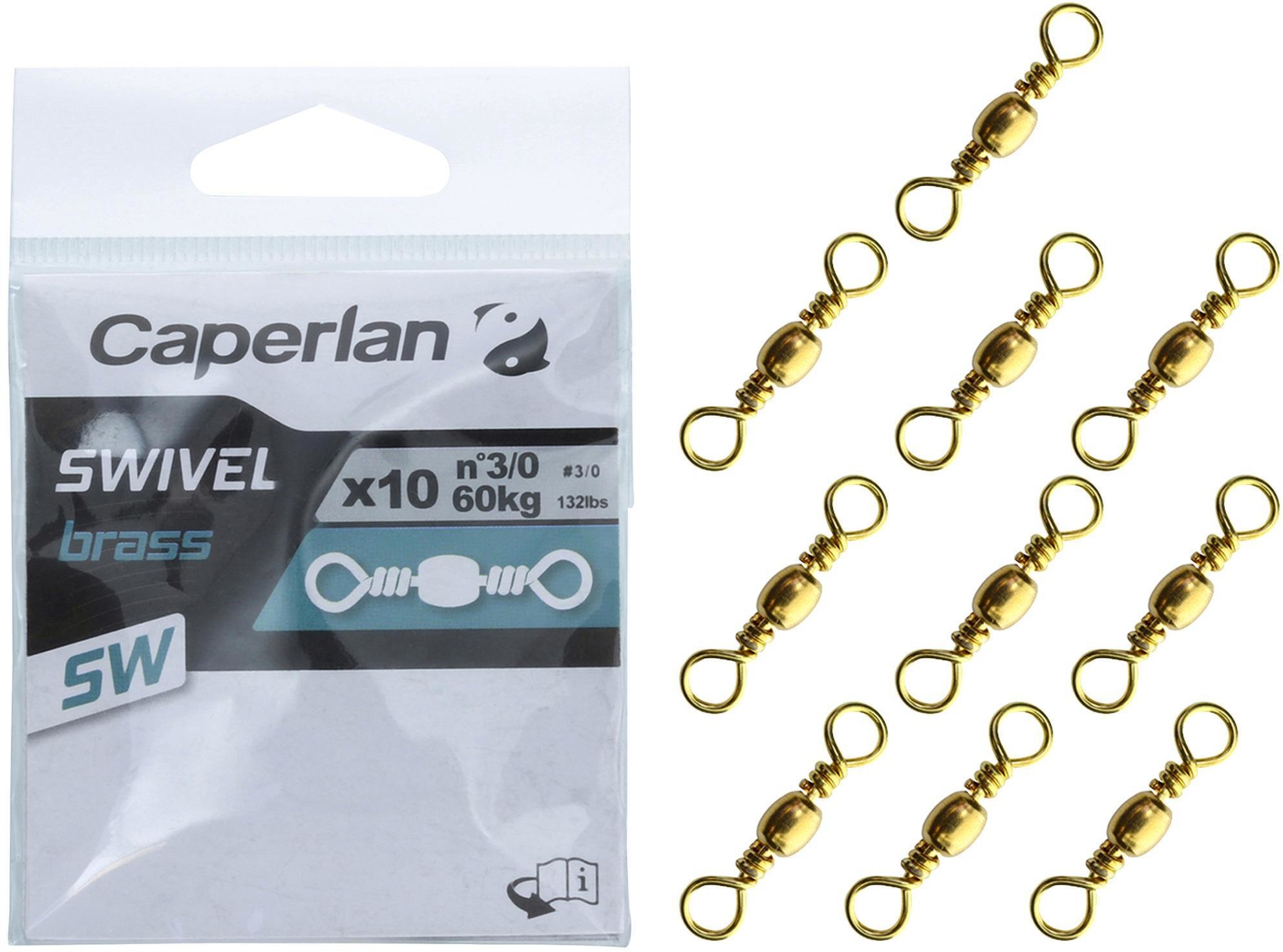 CAPERLAN Krętliki SWIVEL BRASS SW x10 Unisex