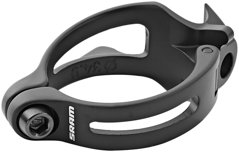 SRAM SRAM Red Braze-On Adapter z ochroną przed spadaniem łańcucha, black 31,8mm 2021 Akcesoria do napędu 2138109300