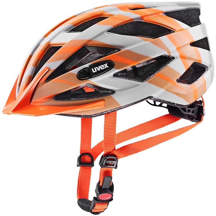UVEX Kask rowerowy Air Wing cc grey-orange mat (15) 41/0/048/03/15