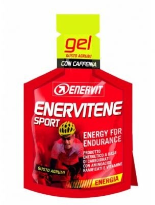 Enervit żel energetyczny ENERVITENE BCAA cytrynowy z kofeiną