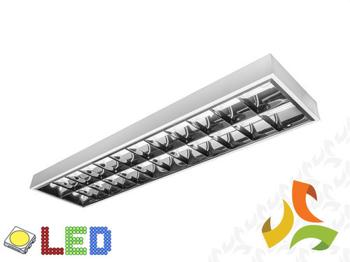 GTV Oprawa rastrowa LED natynkowa RASTRO LED 150 1500mm 2x T8 LED G13 biała OS-LE150NJ-01 OS-LE150NJ-01