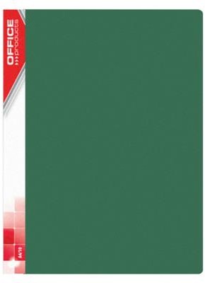 OFFICE PRODUCTS Teczka ofertowa PP, A4, 620mikr., 20 koszulek, zielona 21122011-02