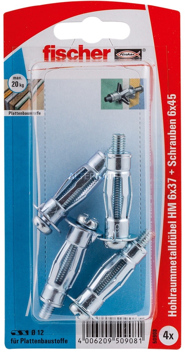 Fischer HM 6x37 S K, Dowel