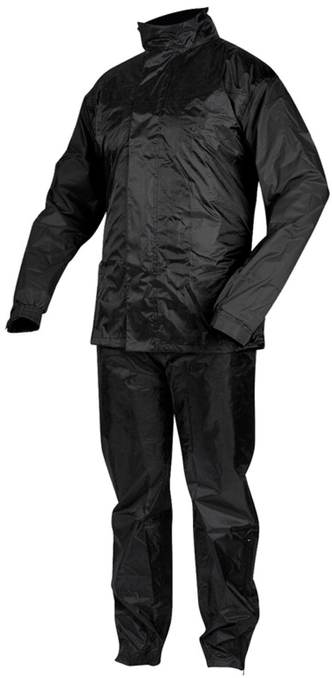Rebelhorn RAIN Kombinezon przeciwdeszczowy dwuczęściowy czarny : Rozmiar - 5XL RH-RS-RAIN_00_5XL