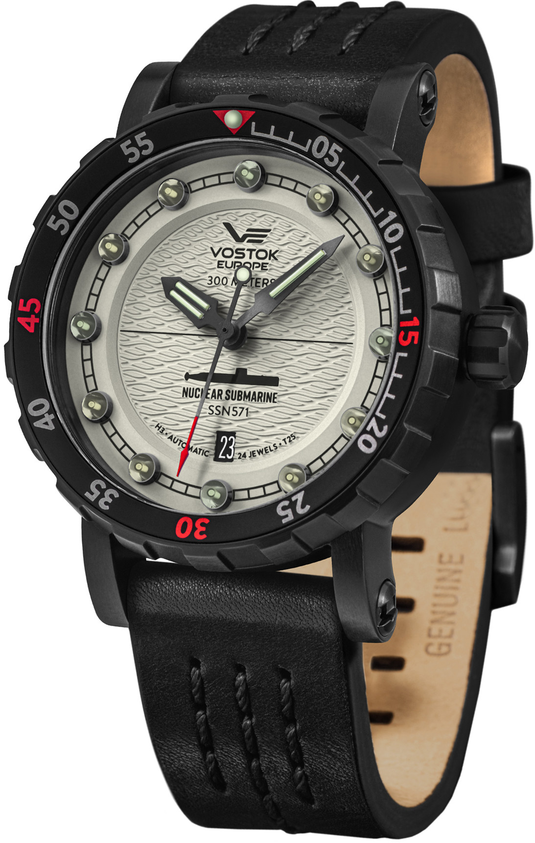 Vostok Europe NH35A-571C607 SSN 571 Nuclear Submarine Automatic