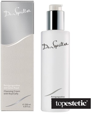 Dr Spiller Dr Spiller Cleansing Cream With Royal Jelly Mleczko do demakijażu z mleczkiem pszczelim dla cery dojrzałej i wymagającej 200 ml