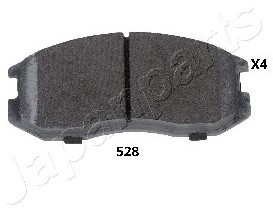 JAPANPARTS Zestaw klocków hamulcowych, hamulce tarczowe PA-528AF