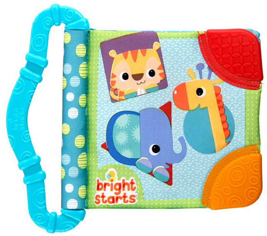 Bright Starts Książeczka Gryzak niebieska 8475