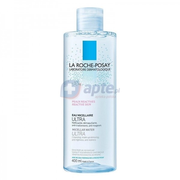 La Roche-Posay woda micelarna do skóry ultrawrażliwej 400ml