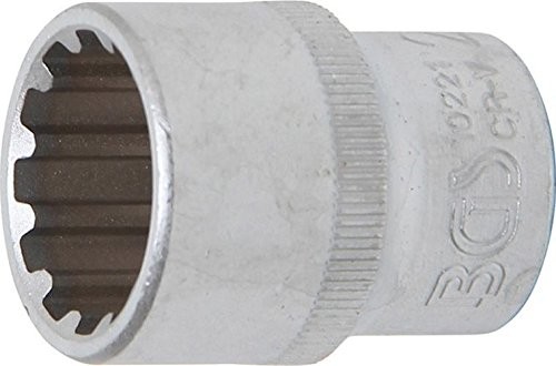 BGS na klucz nasadowy Gear Lock, 1/2 cala, 21 MM, 1 sztuki, 10221 10221