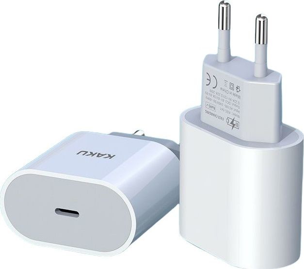 KAKU Ładowarka  Ładowarka Sieciowa USB-C PD 20W 3A KAKU KSC-541 Quick Charge 3.0 biała 6921042117935