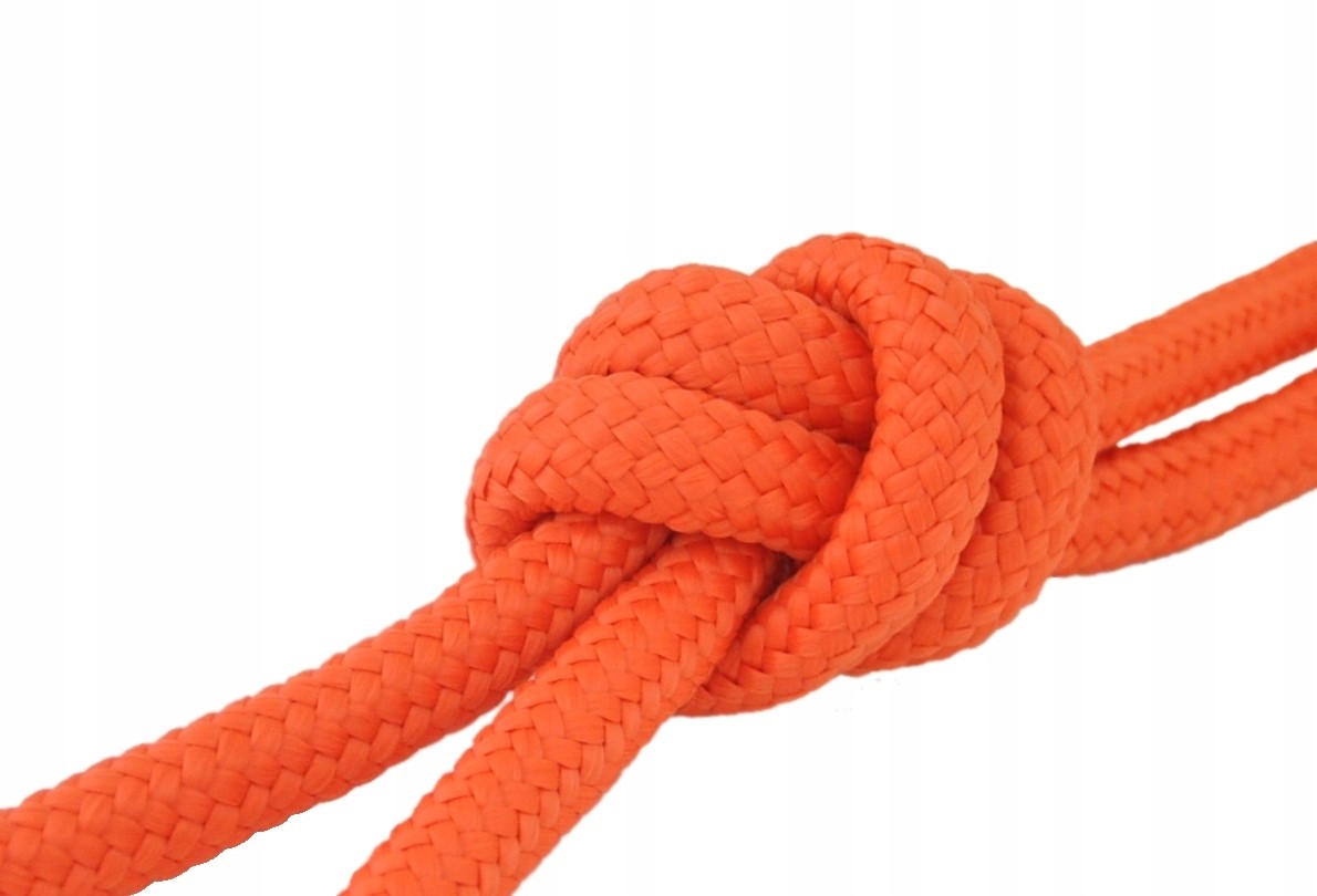 Lina Pleciona Polipropylenowa 12mm pomarańcz 20m
