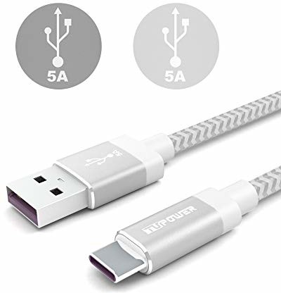 Huawei TUPower TUPower K33 kabel USB C Super Charge kabel do ładowania USB A 2.0 0,3 m elastyczny do Mate 30 20 10 Pro P20 Pro P10 P9 Plus Honor View 20 krótki 4250979598619