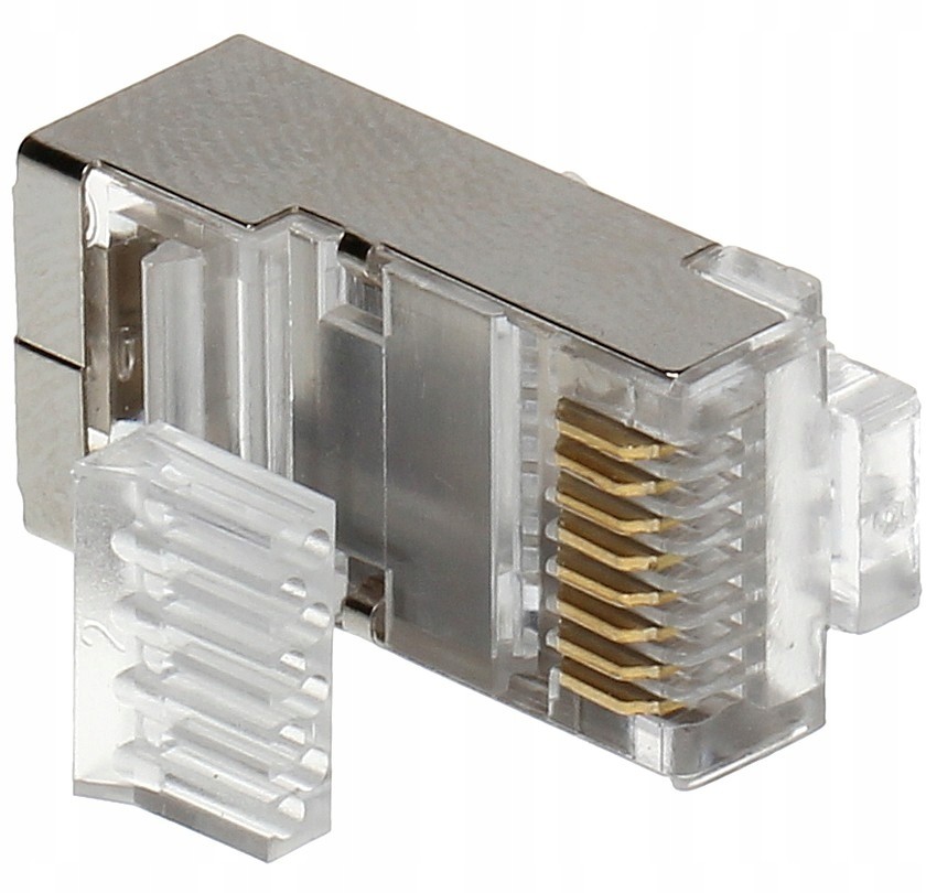 Wtyk Modularny Ekranowany RJ45/6 opakowanie 10szt.