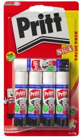 ART Przyklejane patyczki New Pack 8 dzieci Crafts szablon. 8 X 8 G, biały S 1483489