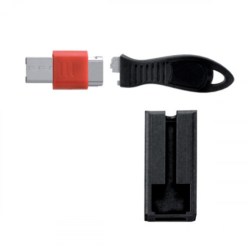 Acco Kensington USB Lock w Cable Guard Square K67915WW