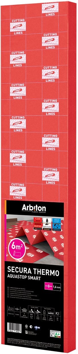 Arbiton Arbition Podkład Secura thermo aquastop smart 1,6 mm
