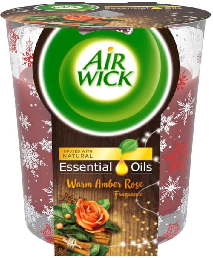 Air Wick świeczka Warm Amber Rose