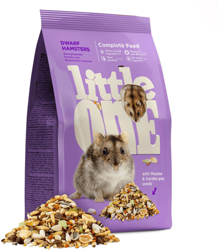 Little One LITTLE ONE Pokarm dla Chomików Karłowatych 400g 4602533000111