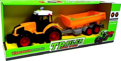 M&Z Traktor z przyczepą