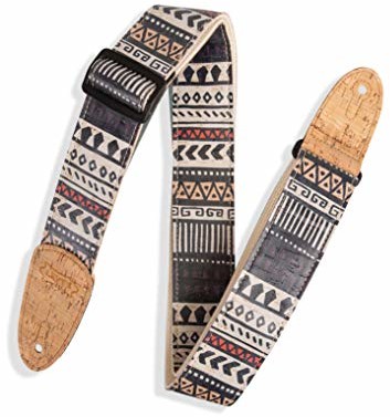 Levy's Levy's MX8-002 naturalny korek na taśmie z naturalnej bawełny z końcówkami korkowymi 5 cm - Zanzibar MX8-002