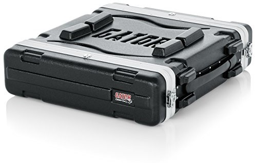 GATOR Gator 2U rack/konsoli głębokości 49 cm (szyny o kształcie PE, szafy serwerowej z przodu/z tyłu, zamknięcie) GR-2L