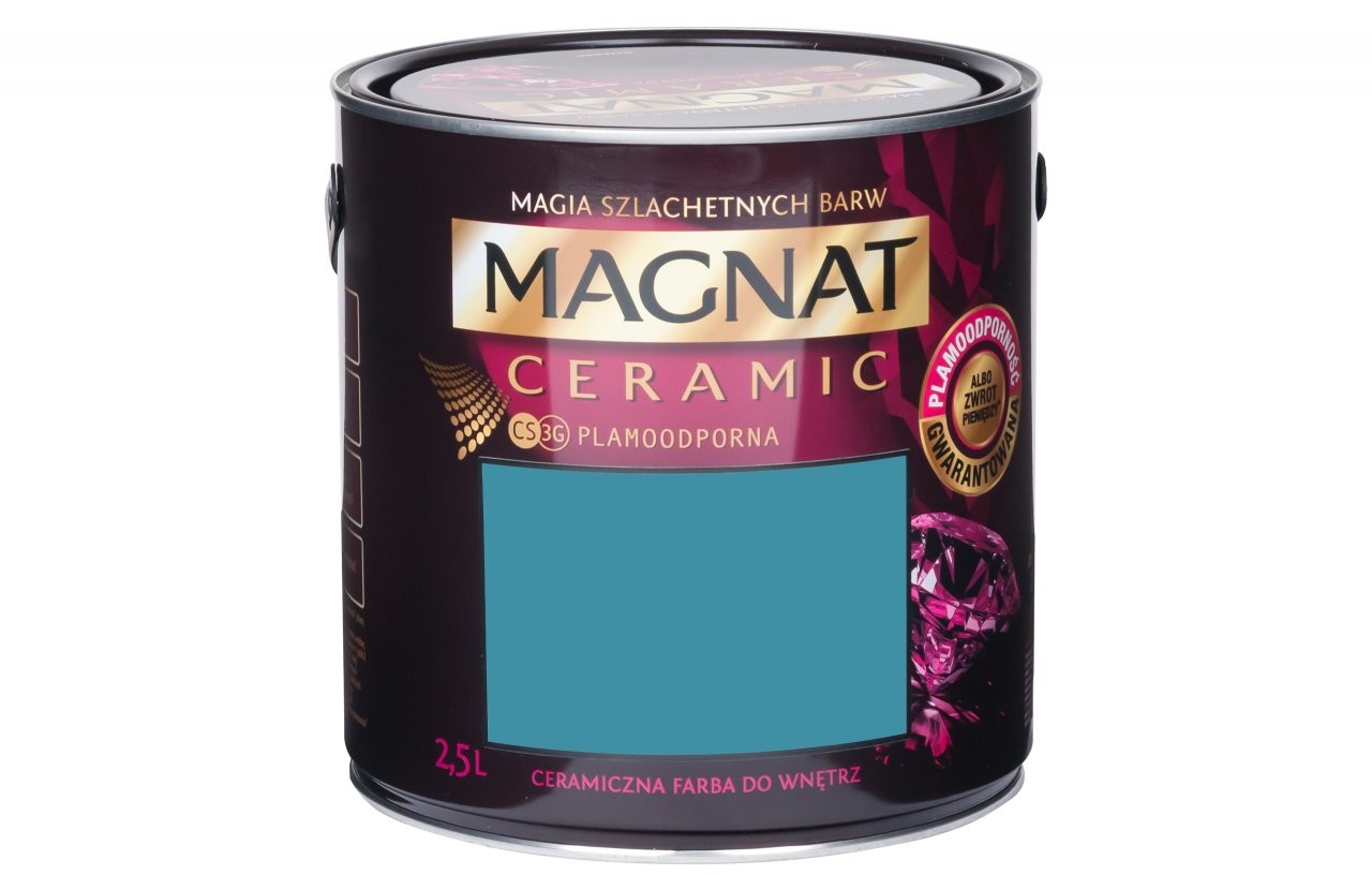 Magnat Farba ceramiczna szmaragdowy akwamaryn C61 2,5L MAGNAT ABUTOZ