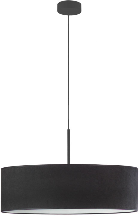 LYSNE Lampa sufitowa wisząca SINTRA VELUR fi 60 cm kolor czarny 14531V/119 kolor czarny