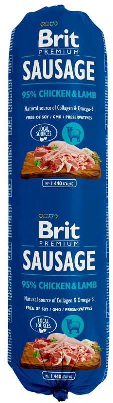 Brit Premium Pies Premium Sausage Chicken&Lamb 800g