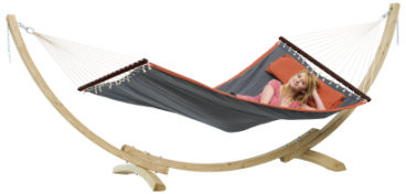 Amazonas Hamak ze stelażem American Dream Set Grey AZ-6010130