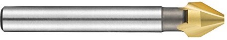 Dormer Dormer G33516.0 pogłębiacz, trzpień prosty, stal szybkotnąca, pełna długość 63 mm, długość fletu 14,5 mm, średnica trzpienia 10 mm, średnica głowicy 4 mm - 16 mm G33516.0