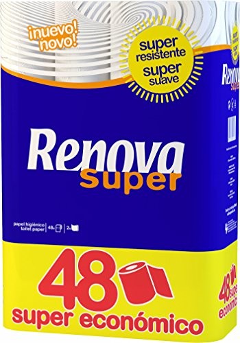 Renova papier toaletowy biała  48 rolki 200062653