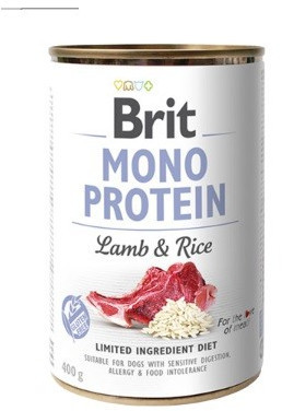 Brit Mono protein lamb & rice 400g