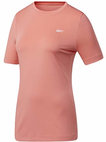 Reebok Damski T-shirt Wor Sw Tee różowy Twicor S GI6826