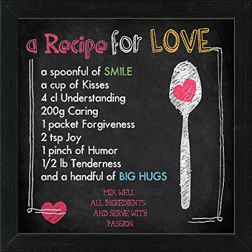 Pro-Art-Bilderpalette Pro-Art an553o2 obraz na ścianę Scandic-Living 'Recipe for Love 