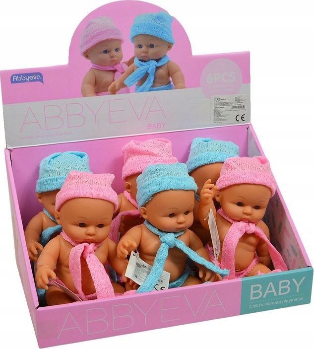 Hipo Lalka bobas 20cm czapka szalik