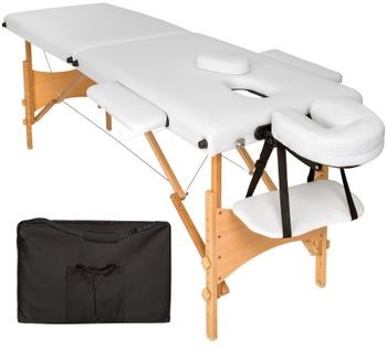 TecTake 2-strefowy stół do masażu Freddi z wyściółką 5cm i 401464