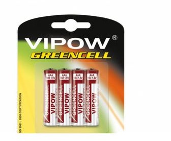 Vipow Baterie GREENCELL R03 4szt/bl