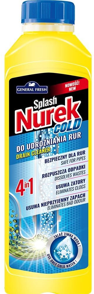 General Fresh Nurek granulki do udrożniania rur 200g Zimna woda