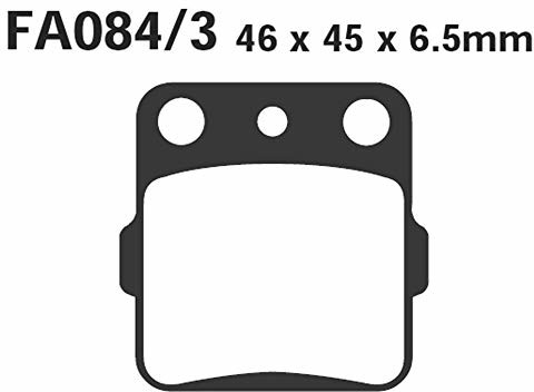 EBC Klocki hamulcowe FA084/3TT 385511