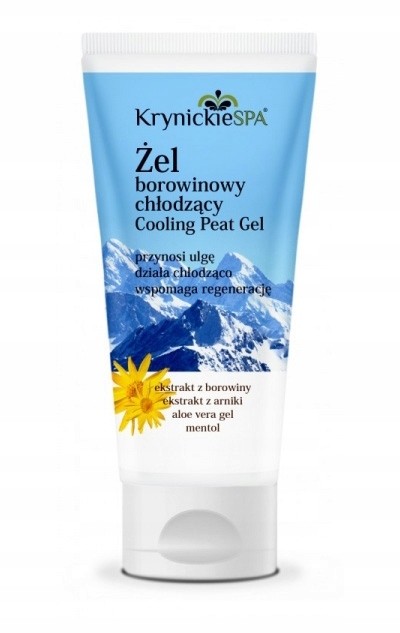 KrynickieSPA Żel borowinowy chłodzący 200 ml
