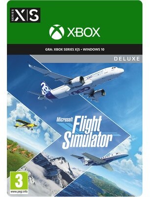 Microsoft Flight Simulator Edycja Deluxe GRA XBOX SERIES X wersja cyfrowa