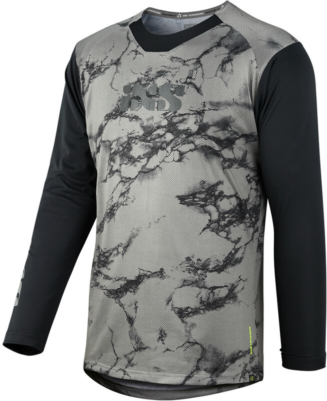IXS IXS Trigger X Air Jersey Men, graphite/black M 2021 Koszulki MTB i Downhill IX-JER-1570/713/M