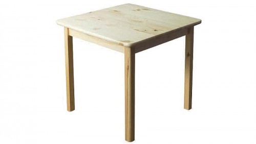Meble Magnat Stół kwadratowy drewniany nr2 70x70