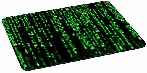 Pedea PEDEA podkładka pod mysz do gier i biura, 350 x 280 mm, z wszytymi krawędziami i antypoślizgowym spodem, Matrix