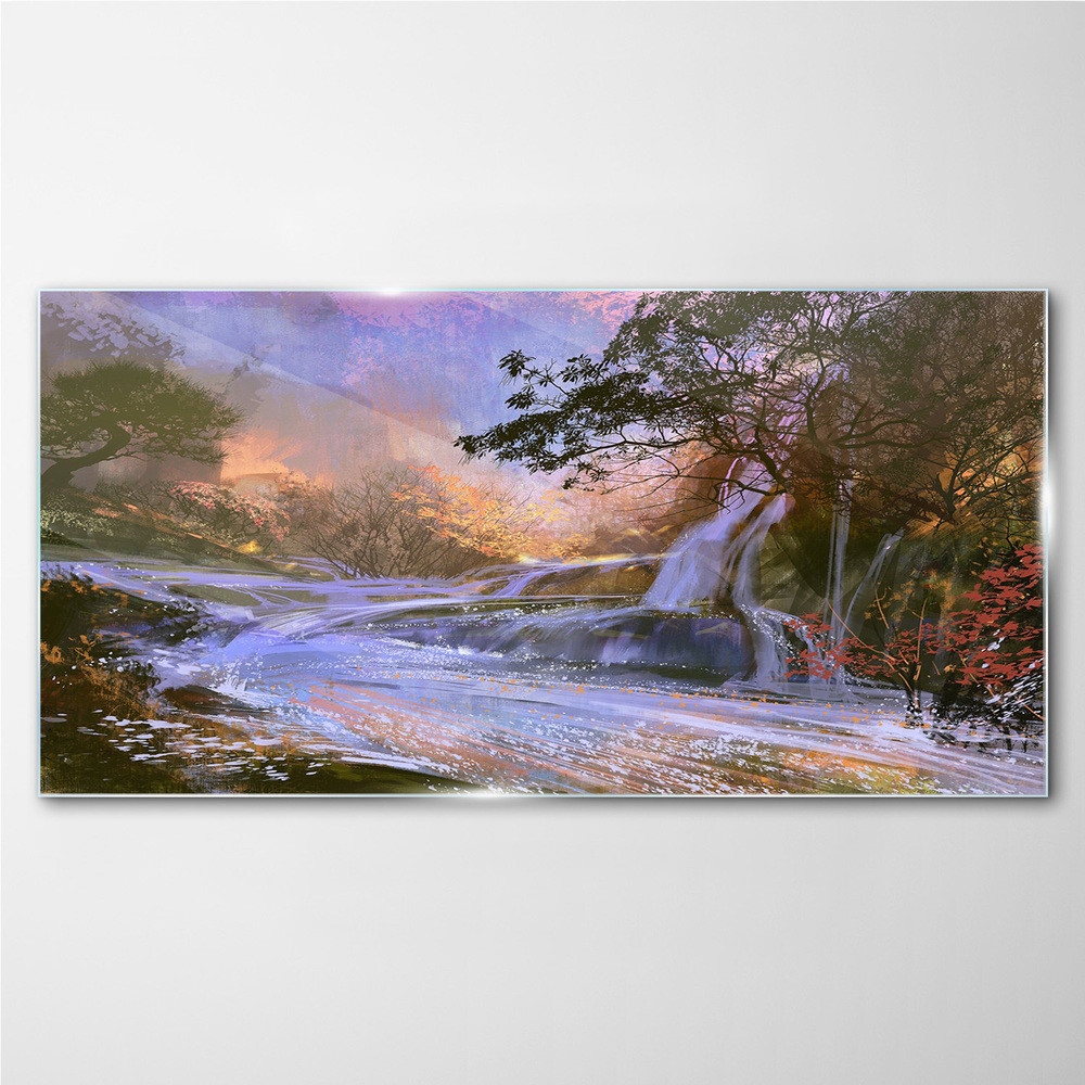 PL Coloray Obraz na Szkle malarstwo natura 120x60cm