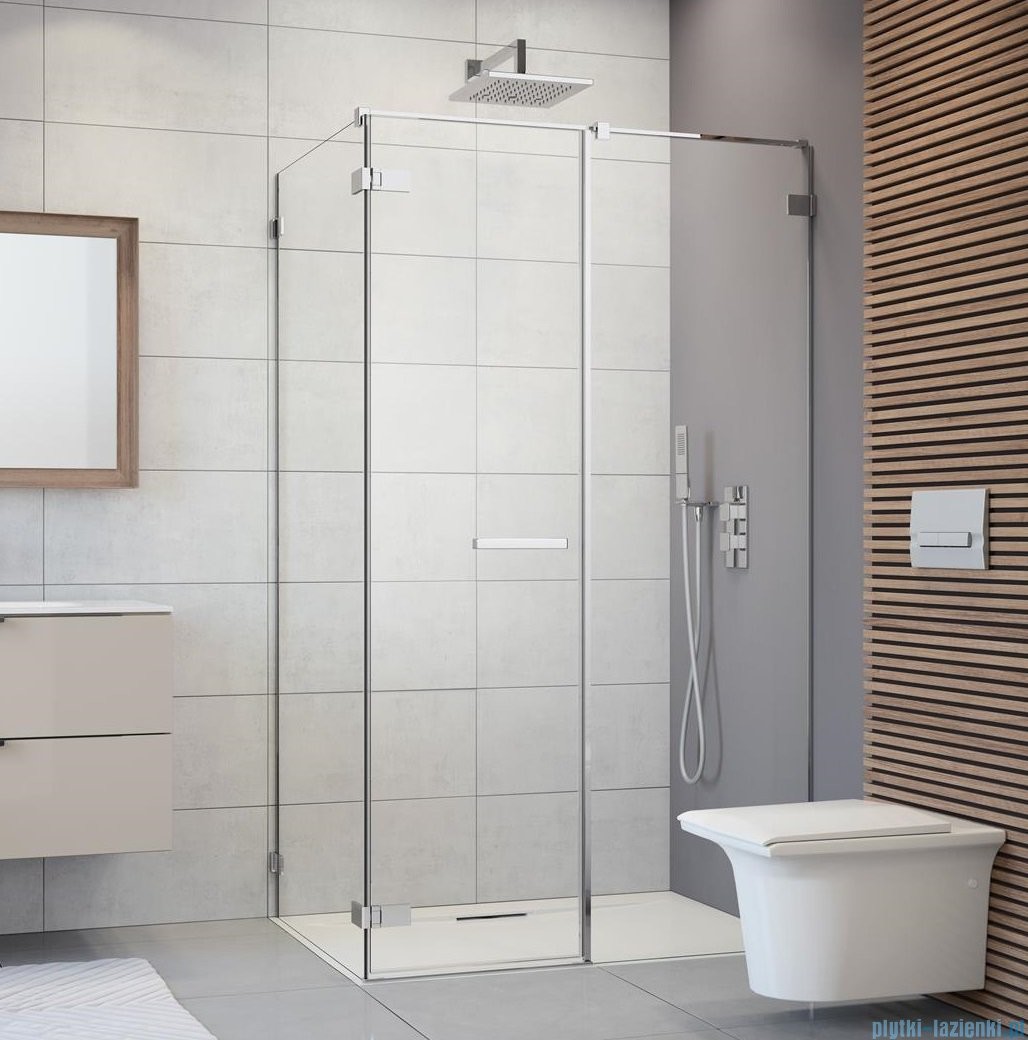 Radaway Arta Kds II 90x80 prawa przejrzyste 386521-03-01L/386101-03-01/386110-03-01