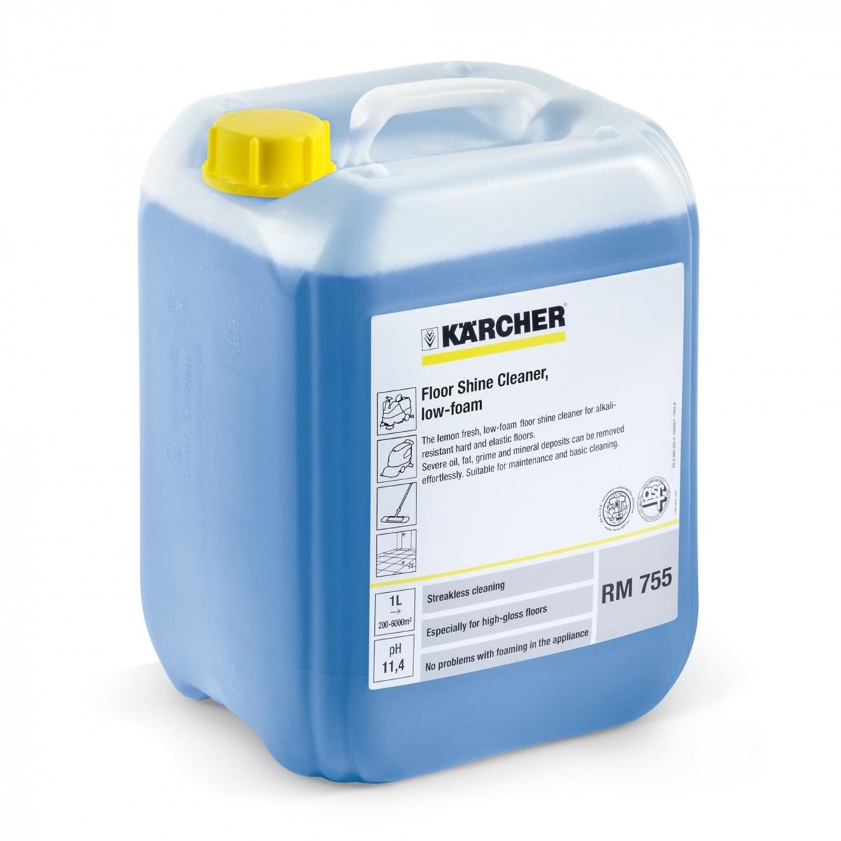 Karcher Niskopieniący środek czyszczący RM 755 ES - 10 l (6295-1740)