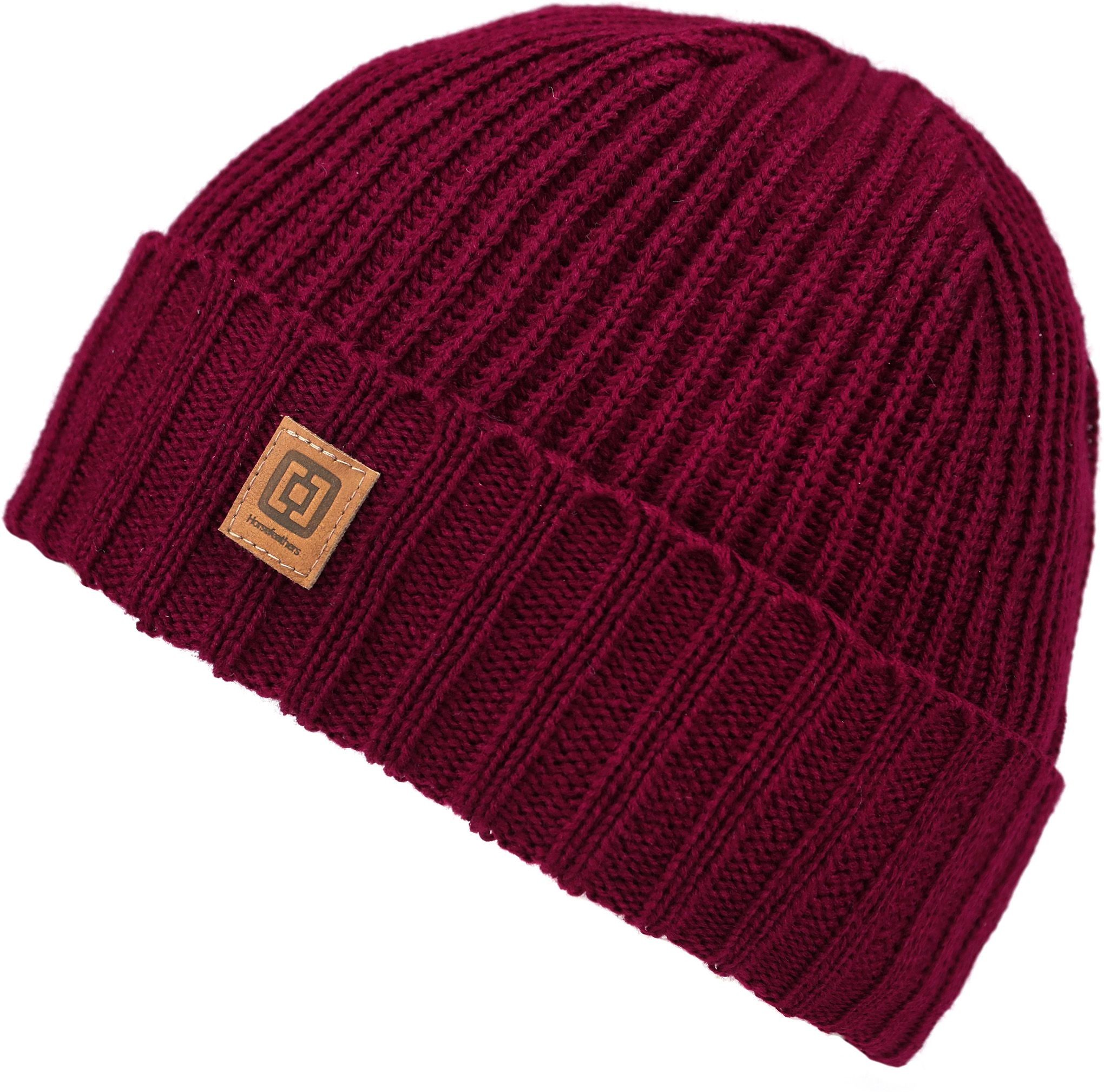 Horsefeathers czapka zimowa męska CORBY BEANIE Burgundy